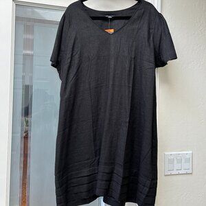 NWT Nicole Miller linen blend LBD
